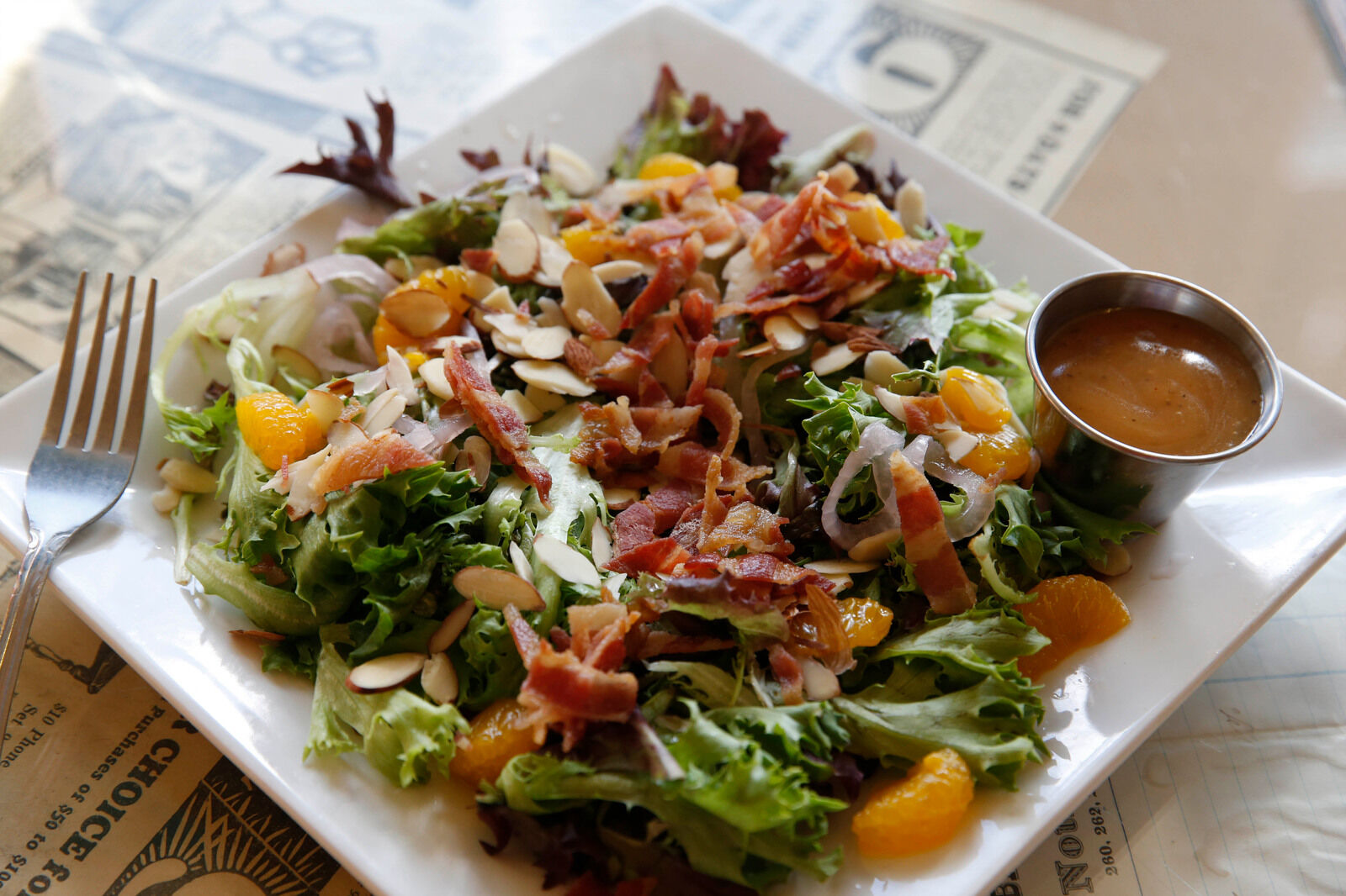 Mandarin Meadows salad at Parkside Meadow